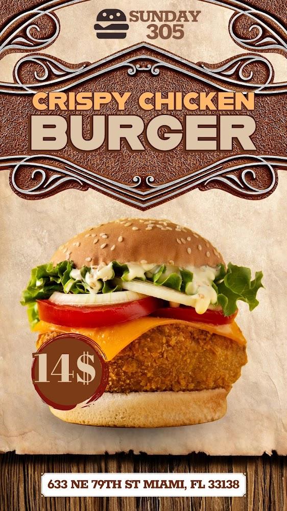 sunday305 smash burgers Menu image 3